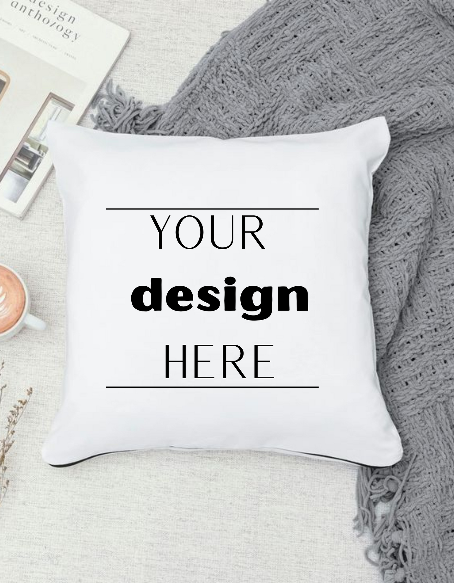Personalised Gift Cushion – Custom Design for Loved Ones