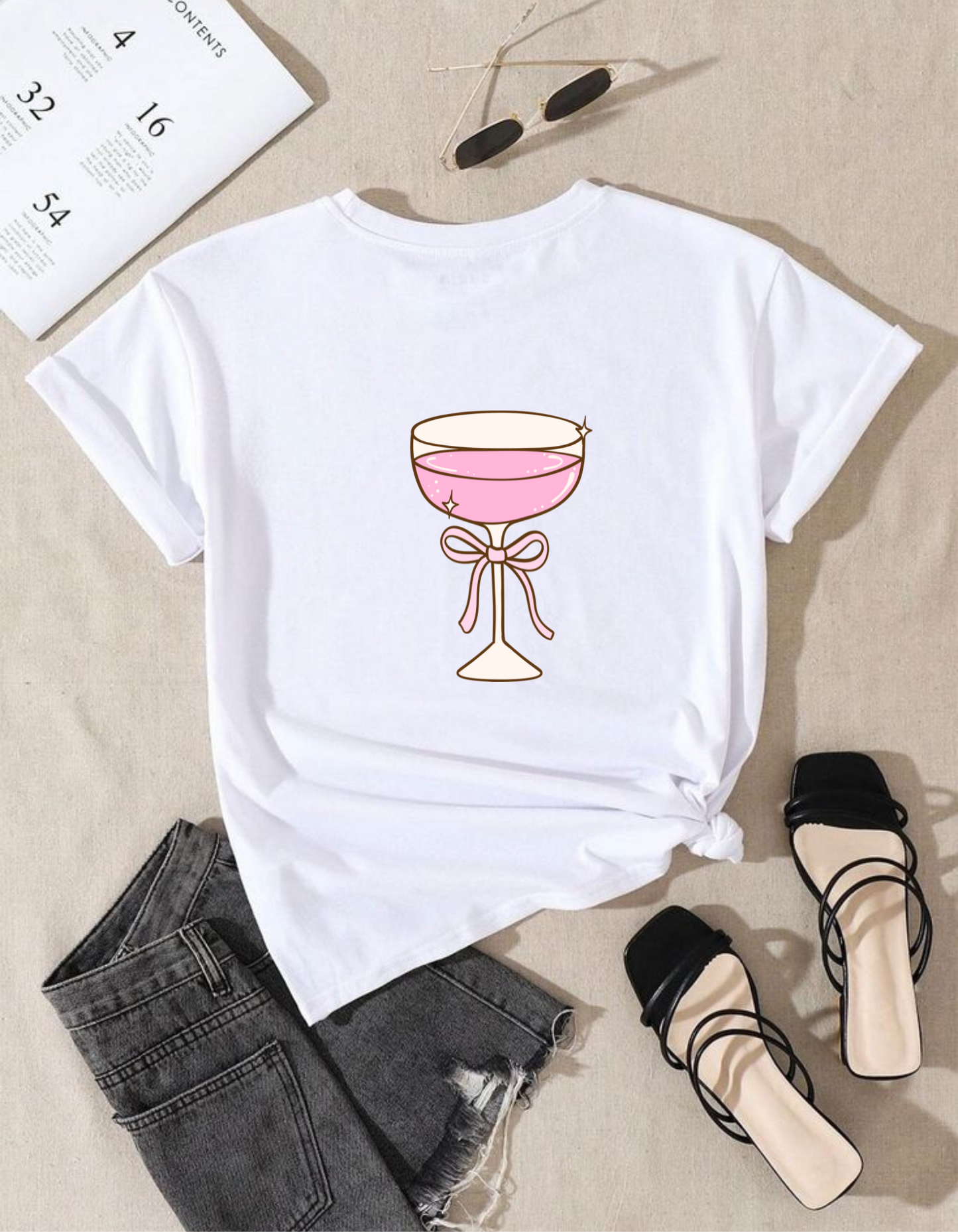 Custom Designs for her- 100% Cotton Women’s T-Shirt – Custom DTF Print