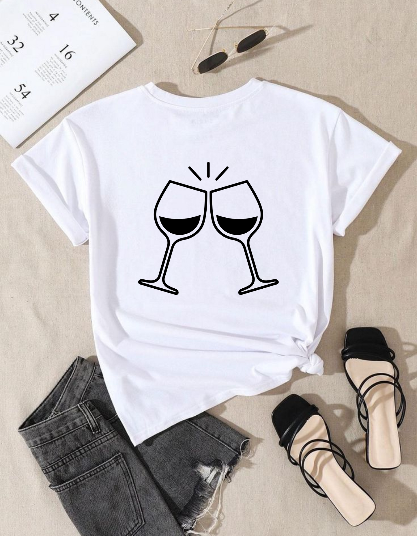 Custom Designs for her- 100% Cotton Women’s T-Shirt – Custom DTF Print