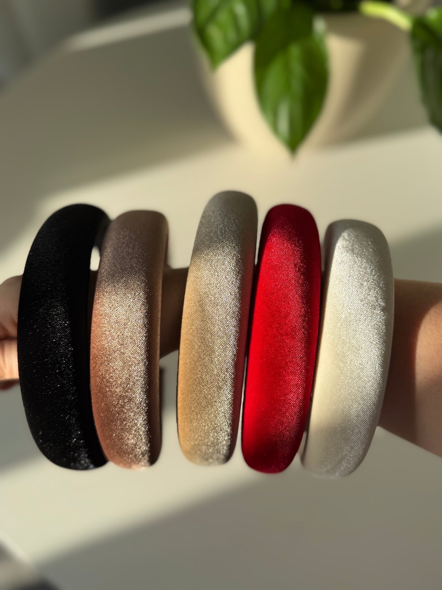 Luxury Red Velvet Headband – Chic & Comfortable Hair Accessory